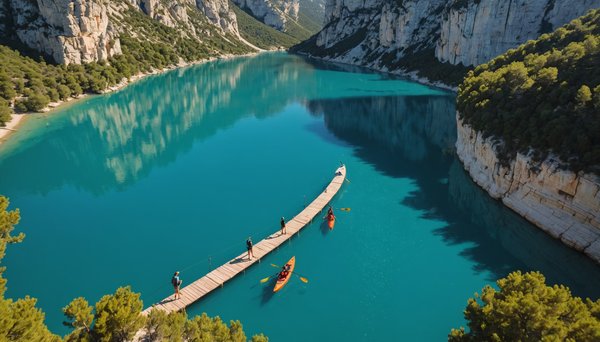 Découvrez les Lacs et Canyons du Verdon : Spots de Baignade et Activités en Eau Vive avec Ciela Village